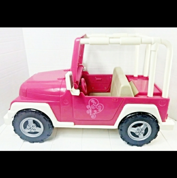 American Girl Toys 4x4 Doll Pink Jeep Poshmark